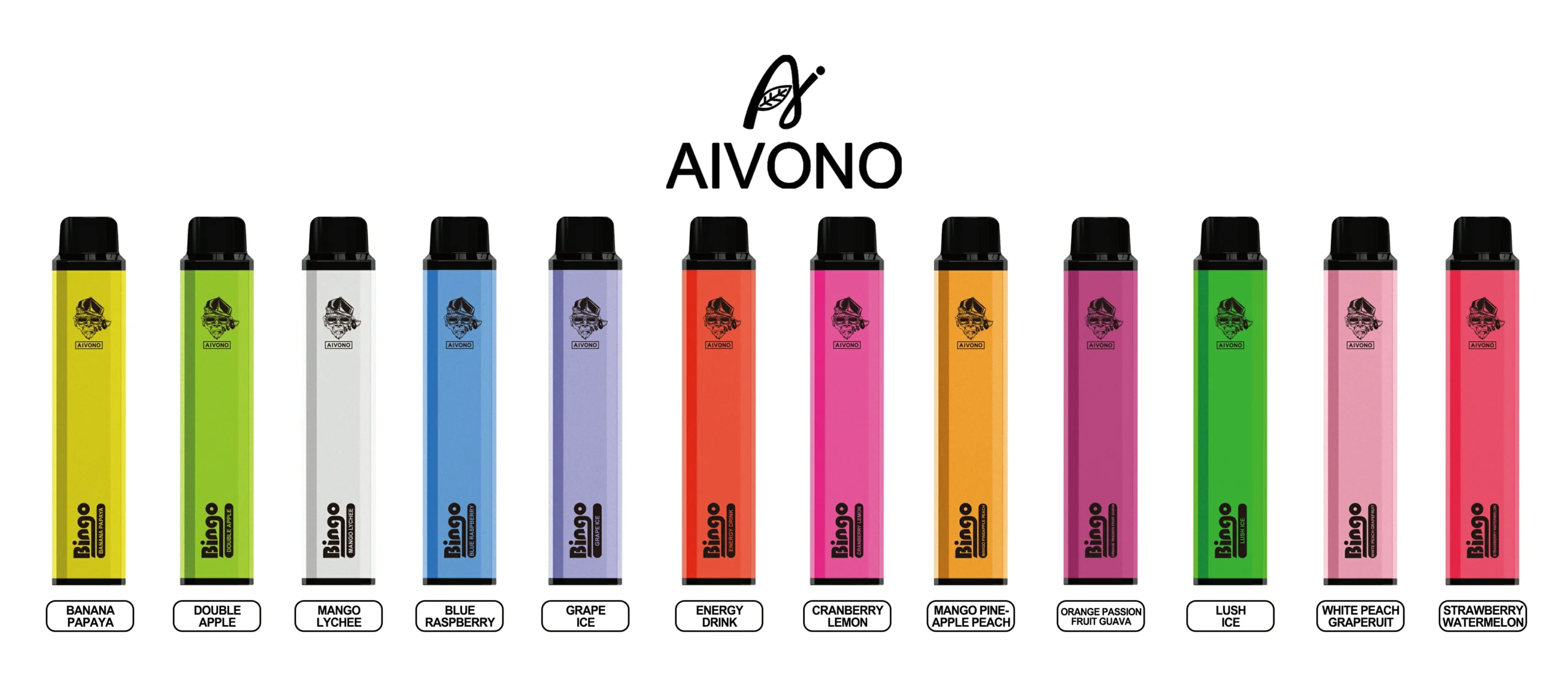 AIVONO AIM Bingo 4000 Puffs 0% 2% 3% 5% Nicotine Wholesale Disposable Vape Wholesale Bulk Buy Disposable E Cig Wholesale 