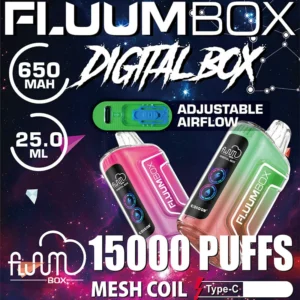 Demand for Fluum Box Digital 15000 Puffs in the German Market