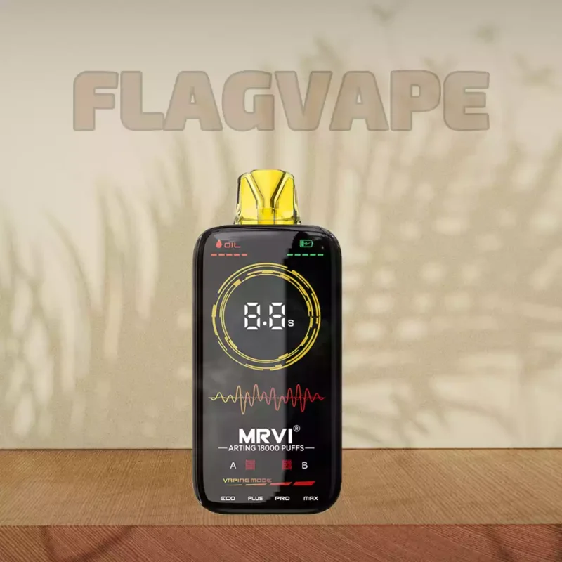 Enjoy Long-Lasting Satisfaction with MRVI Arting 18000 Puffs Disposable Vape and 26ml E-Liquid Capacity