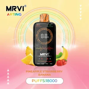Newest Hot MRVI Arting 18000 Puffs 26ml 600mAh Battery 2 5 Nicotine Dual Mesh Coil Wholesale Disposable Vape Pen With Full Display Screen 3