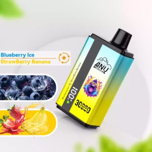 Hot-Selling ANU Double Flavor 30000 Puffs Disposable Vapes 0% 2% 3% 5% Nicotine 36ml E-Liquid Bulk Wholesale Diverse Flavors (10)